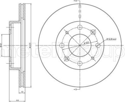 Cifam 800-176 - Discofreno www.autoricambit.com