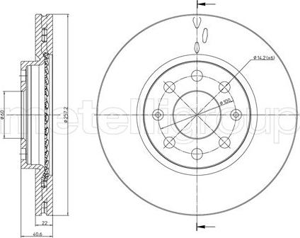 Cifam 800-835C - Discofreno www.autoricambit.com