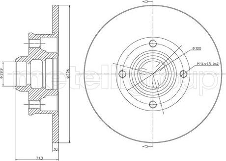 Cifam 800-312 - Discofreno www.autoricambit.com