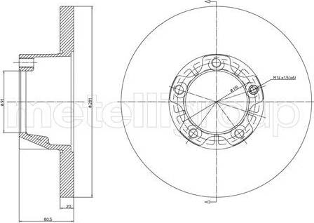 Cifam 800-291 - Discofreno www.autoricambit.com