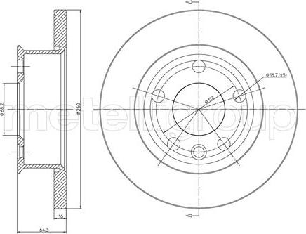 Cifam 800-293 - Discofreno www.autoricambit.com