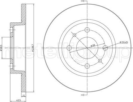 Cifam 800-205 - Discofreno www.autoricambit.com