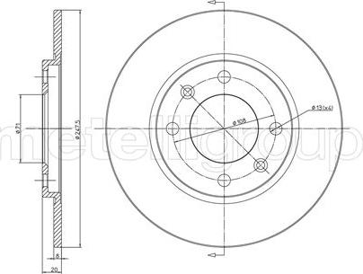 Cifam 800-216 - Discofreno www.autoricambit.com