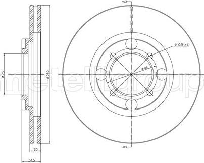 Cifam 800-272 - Discofreno www.autoricambit.com