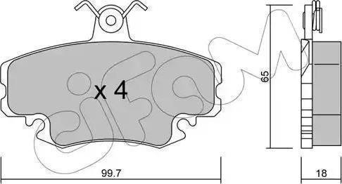 Magneti Marelli 363700205077 - Kit pastiglie freno, Freno a disco www.autoricambit.com