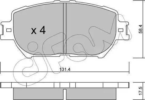 BOSCH 0 986 AB2 094 - Kit pastiglie freno, Freno a disco www.autoricambit.com