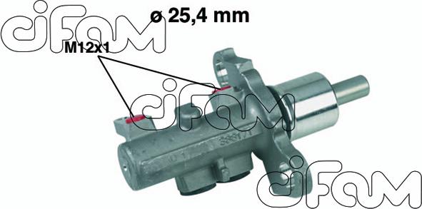 Cifam 202-402 - Cilindro maestro del freno www.autoricambit.com