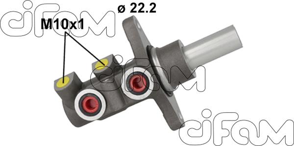 Cifam 202-1157 - Cilindro maestro del freno www.autoricambit.com