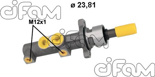 Cifam 202-1301 - Cilindro maestro del freno www.autoricambit.com