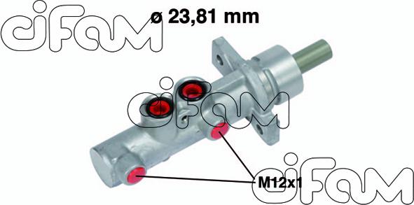 Cifam 202-738 - Cilindro maestro del freno www.autoricambit.com