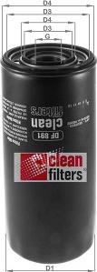 Clean Filters DF 891 - Filtro olio www.autoricambit.com