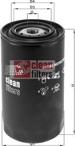 Clean Filters DN 258 - Filtro carburante www.autoricambit.com