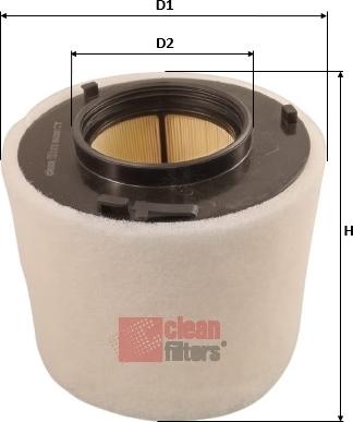 Clean Filters MA3501 - Filtro aria www.autoricambit.com