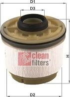 Clean Filters MG1667 - Filtro carburante www.autoricambit.com