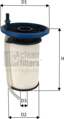 Clean Filters MG3612 - Filtro carburante www.autoricambit.com