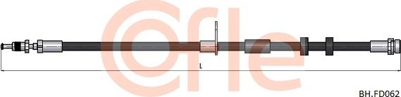 Cofle 92.BH.FD062 - Flessibile del freno www.autoricambit.com