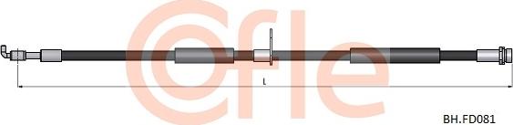 Cofle 92.BH.FD081 - Flessibile del freno www.autoricambit.com