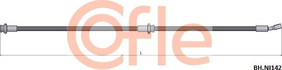 Cofle 92.BH.NI142 - Flessibile del freno www.autoricambit.com