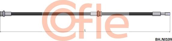 Cofle 92.BH.NI109 - Flessibile del freno www.autoricambit.com