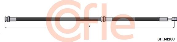 Cofle 92.BH.NI100 - Flessibile del freno www.autoricambit.com