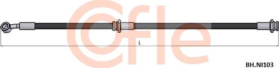 Cofle 92.BH.NI103 - Flessibile del freno www.autoricambit.com