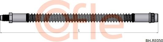 Cofle 92.BH.RE050 - Flessibile del freno www.autoricambit.com