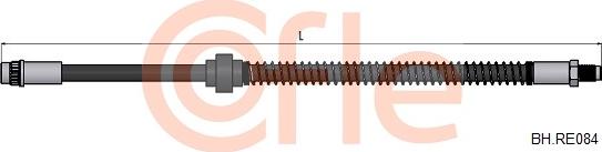 Cofle 92.BH.RE084 - Flessibile del freno www.autoricambit.com