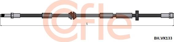 Cofle 92.BH.VK133 - Flessibile del freno www.autoricambit.com