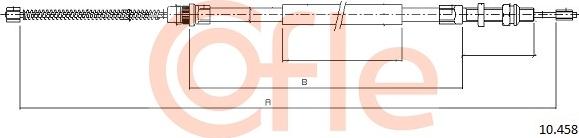 Cofle 10.458 - Cavo comando, Freno stazionamento www.autoricambit.com