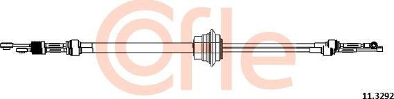 Cofle 11.3292 - Cavo comando, Cambio manuale www.autoricambit.com