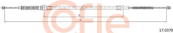 Cofle 17.0370 - Cavo comando, Freno stazionamento www.autoricambit.com