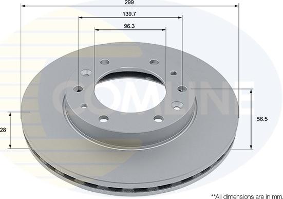 Comline ADC5035V - Discofreno www.autoricambit.com