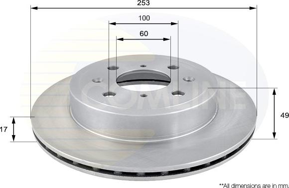 Comline ADC0920V - Discofreno www.autoricambit.com