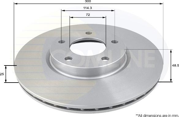 Comline ADC0447V - Discofreno www.autoricambit.com