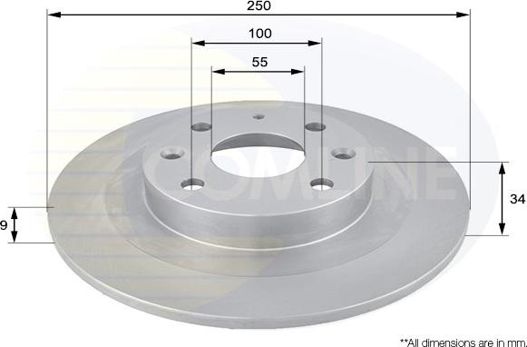 Comline ADC0410 - Discofreno www.autoricambit.com