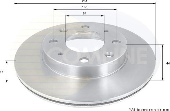 Comline ADC0502V - Discofreno www.autoricambit.com