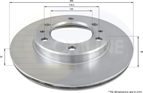 Comline ADC0158V - Discofreno www.autoricambit.com