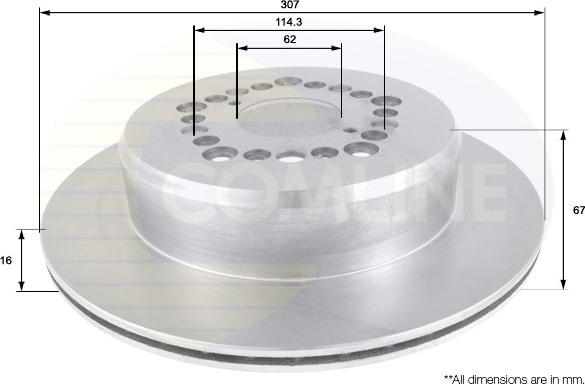 Comline ADC0163V - Discofreno www.autoricambit.com