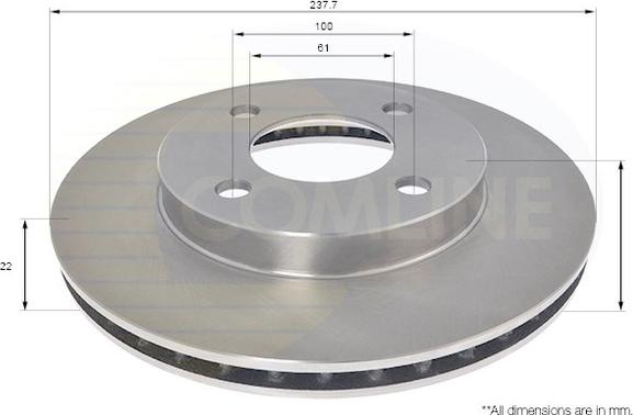 Comline ADC0292V - Discofreno www.autoricambit.com