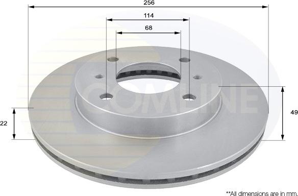 Comline ADC0219V - Discofreno www.autoricambit.com