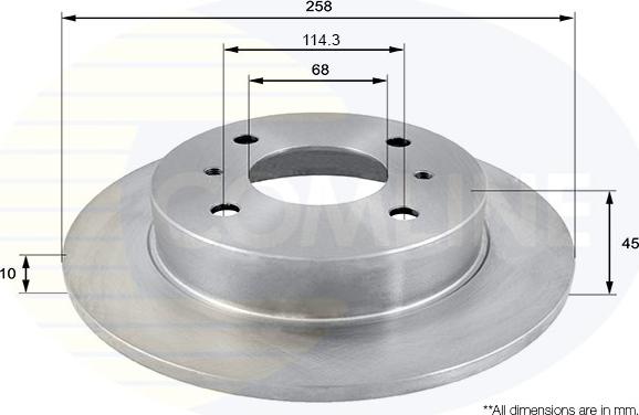 Comline ADC0217 - Discofreno www.autoricambit.com