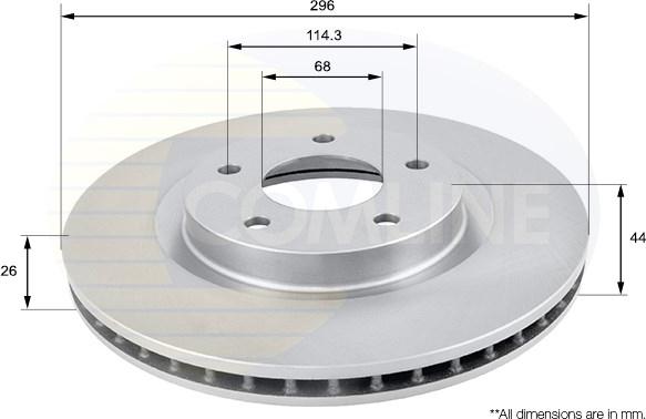 Comline ADC0274V - Discofreno www.autoricambit.com