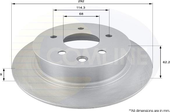 Comline ADC0275 - Discofreno www.autoricambit.com