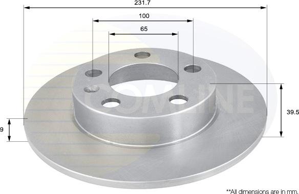 Comline ADC1414 - Discofreno www.autoricambit.com