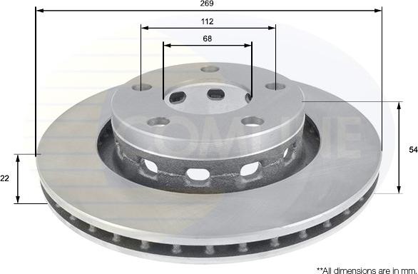 Comline ADC1488V - Discofreno www.autoricambit.com