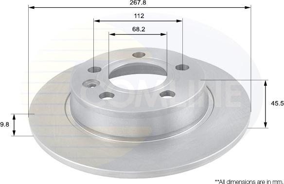 Comline ADC1429 - Discofreno www.autoricambit.com