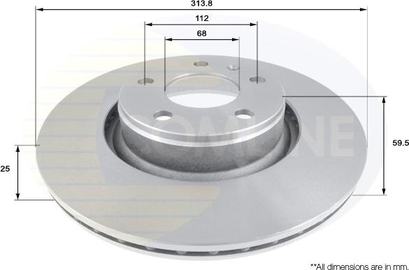 Comline ADC1470V - Discofreno www.autoricambit.com