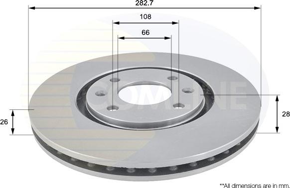 Comline ADC1509V - Discofreno www.autoricambit.com