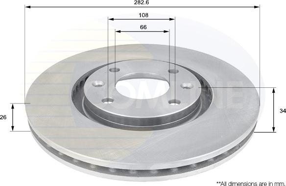 Comline ADC1519V - Discofreno www.autoricambit.com