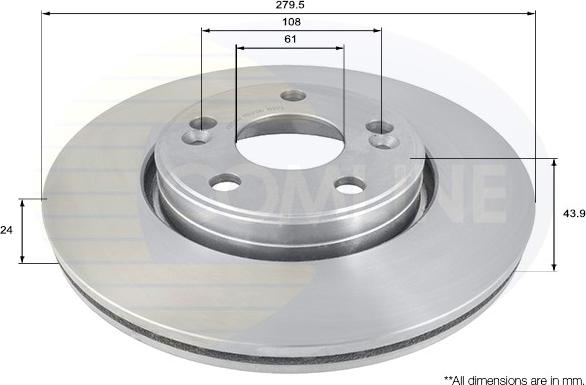 Comline ADC1516V - Discofreno www.autoricambit.com